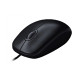 Logitech M90 optički miš, USB, sivi (910-001793)