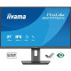 IIYAMA 27" XB2797QSN-B1 QHD (2560×1440) IPS Pivot, 75Hz, 1ms, 350cd/m2, 1000:1, HDMI/DP, USB-C Dock (PD 65W, DP out), 2×USB-A