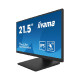 IIYAMA 22" T2252MSC-B2AG FHD (1920×1080) IPS, 16:9, 5ms, 250 cd/m2, 1000:1, 1xHDMI, 1xDP, 2xUSB-A, zvučnici, crni