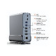 Roline VALUE Docking station USB-C, HDMI/DP 4K60, G-LAN, USB-A, USB-C, PD, SD/microSD, Audio
