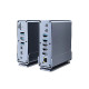 Roline VALUE Docking station USB-C, HDMI/DP 4K60, G-LAN, USB-A, USB-C, PD, SD/microSD, Audio