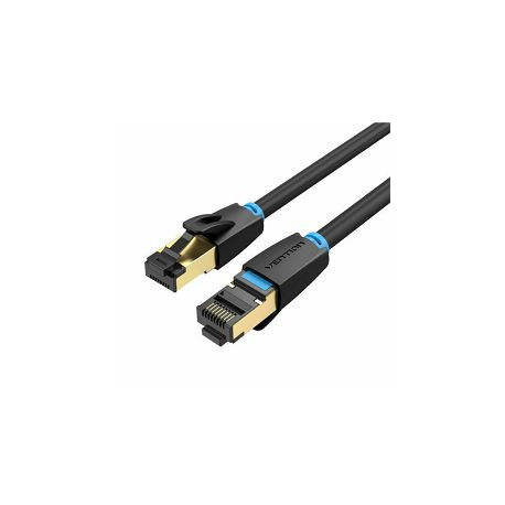Transmedia CAT6a SFTP CU AWG26 Patch Cable 7,5m black