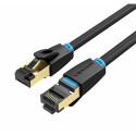 Transmedia CAT6a SFTP CU AWG26 Patch Cable 7,5m black