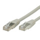 Roline VALUE S/FTP (PiMF) mrežni kabel oklopljeni Cat.6, 0.5m, sivi