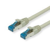 Roline VALUE S/FTP mrežni kabel Cat.6a, LSOH (Class EA), 0.3m, sivi