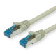 Roline VALUE S/FTP mrežni kabel Cat.6a, LSOH (Class EA), 0.3m, sivi