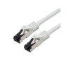 Roline VALUE S/FTP mrežni kabel Cat.8 (Class I), LSOH, stranded, 3.0m, sivi