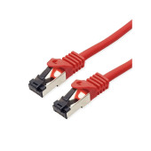 Roline VALUE S/FTP mrežni kabel Cat.8 (Class I), LSOH, stranded, 1.0m, crveni