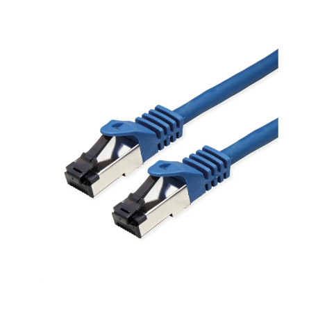 Roline VALUE S/FTP mrežni kabel Cat.8 (Class I), LSOH, stranded, 1.0m, plavi