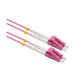 Roline VALUE optički mrežni kabel 50/125µm LC/LC Duplex, OM4, LSOH, ljubičasti, 1.0m