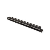 Roline VALUE Cat.6a/Class EA 19" Patch Panel 24-porta UTP, crni