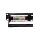 Roline VALUE Cat.6a/Class EA 19" Patch Panel 24-porta UTP, crni