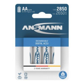 Ansmann Digital NiMH Rechargeable battery AA HR6 type 2850 (min. 2650 mAh) 4 pcs. blister packaging