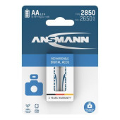 Ansmann Digital NiMH Rechargeable battery AA HR6 type 2850 (min. 2650 mAh) 2 pcs. blister packaging