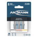 Ansmann NiMH Rechargeable battery AA HR6 2100 mAh maxE 4 pcs.
