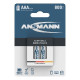 Ansmann NiMH Rechargeable battery AAA HR03 800 mAh maxE 4 pcs