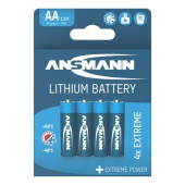 Ansmann Lithium Battery AA FR6 4 pcs. blister packaging