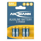 Ansmann X-Power Alkaline Battery AAA LR03 4 pcs. paper blister