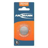 Ansmann Lithium Coin cell CR2450 1pcs blister packaging