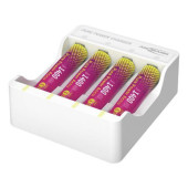 Ansmann Pure Power Set 4× AAA HR03 battery packs and charging module