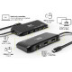 Port docking travel  USB-C,1x4K ili 2xFHD, do 100W