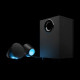Logitech G560 LIGHTSYNC, gaming zvučnici, crni