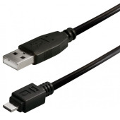 Transmedia USB typeA plug-Micro USB type A 0,2m