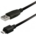 Transmedia USB typeA plug-Micro USB type A 0,2m