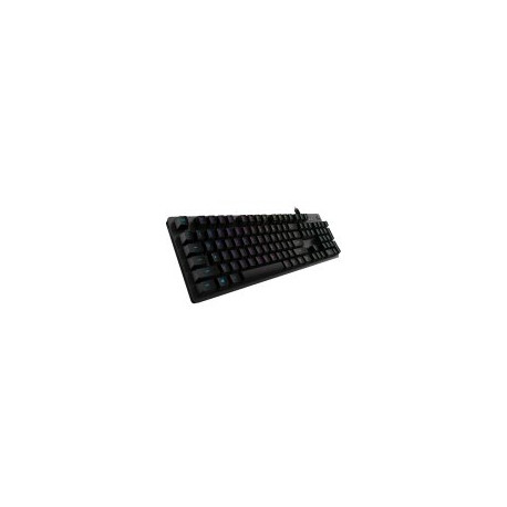 LOGITECH G512 Carbon RGB Mechanical Gaming Keyboard, GX Blue - CARBON - US INT'L - USB - INTNL - G51