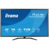 IIYAMA Monitor LED X4373UHSU-B2 KVM Switch 42.5" VA LED 3840 x 2160 60hz 450cd 3ms HDMI DP USB Type