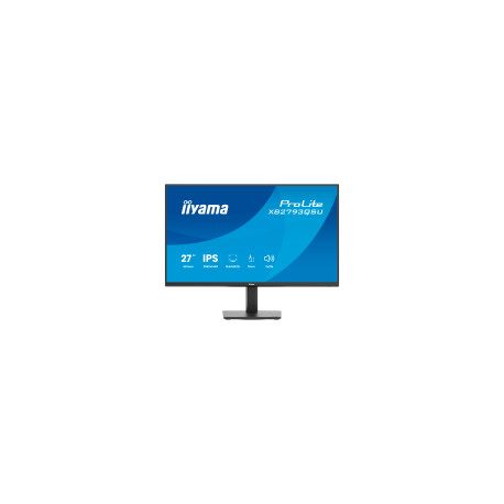 IIYAMA Monitor LED XB2793QSU-B1 27" 2560 x 1440 75Hz IPS 350cd 1ms HDMI DP USB HUB height, swivel, t