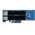 Dual-port 10GbE 10GBASE-T add-in card for Synology systems