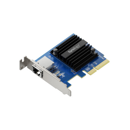 Synology E10G30-T1 Single-port 10GbE 10GBASE-T add-in card for Synology systems, PCIe 3.0 x4, Low Pr