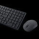 Dell Pro Compact Silent Keyboard and Mouse - KM555 - Adriatic (QWERTZ)