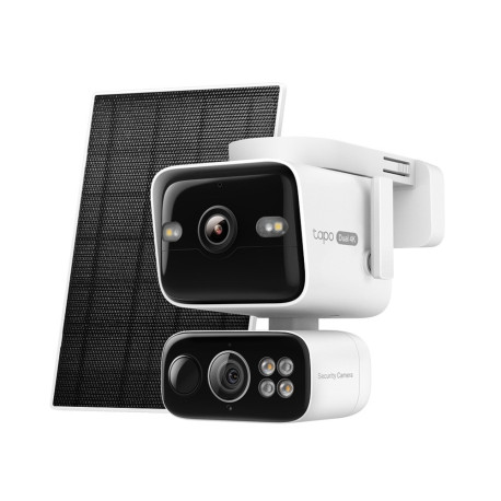 TP-Link Tapo C675D kamera + Tapo A202 Solar panel, 4K/8MP (3840x2160), 10000mAh punjiva li-lon bater, microSD, 6×Spotlights,