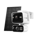 TP-Link Tapo C675D kamera + Tapo A202 Solar panel, 4K/8MP (3840x2160), 10000mAh punjiva li-lon bater, microSD, 6×Spotlights, 