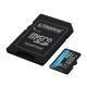 Kingston 256GB microSDXC Canvas Go Plus Gen4 + ADP200MB/s A2 U3 V30 Card + Adapter