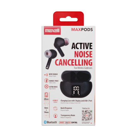 Maxell bežične slušalice TWS Maxpods ANC