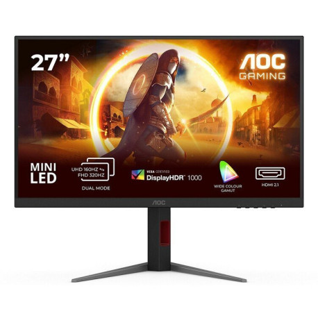 AOC U27G4XM 27", 2xHDMI, 2xDP, 180Hz,miniLED, 4K