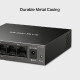 Mercusys MS105GS 5-Port Gigabit Desktop preklopnik (Switch) 5×10/100/1000Mbps, Plug & Play, Auto-Negotiation, Auto-MDI/MDIX,
