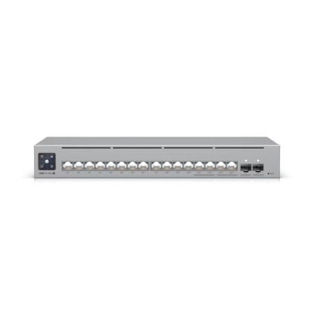 Ubiquiti UniFi 16-port Layer 3 Switch, 12×GbE PoE+, 4×2.5GbE PoE++, 2×10G SFP+, Rackmount (USW-Pro-Max-16-PoE)