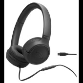 JBL Tune 530, naglavne slušalice, USB-C, crne