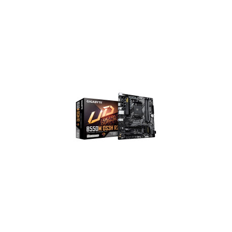 GIGABYTE Mainboard Desktop B550M DS3H R2 (AM4, 4xDDR4, 1xDP, 1xHDMI, GLAN, 1xPCI-E x16 slot, 1xPCI-E