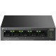 TP-Link LS105GP 5-Port Gigabit Desktop Switch with  4-Port PoE+, 4x Gigabit PoE+ Ports, 1x Gigabit N