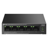 TP-Link LS105GP 5-Port Gigabit Desktop Switch with  4-Port PoE+, 4x Gigabit PoE+ Ports, 1x Gigabit N