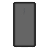 BELKIN 20K POWER BANK, USB-A & C 15W, BLACK