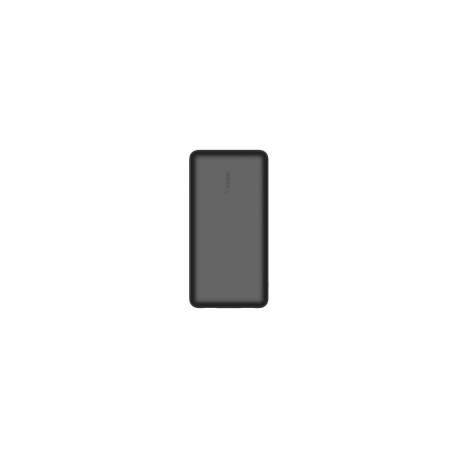 BELKIN 20K POWER BANK, USB-A & C 15W, BLACK