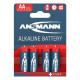 Ansmann Alkaline Battery AA LR6 4 pcs. paper blister