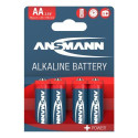 Ansmann Alkaline Battery AA LR6 4 pcs. paper blister
