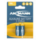 Ansmann X-Power Alkaline Battery AA LR6 2 pcs. paper blister